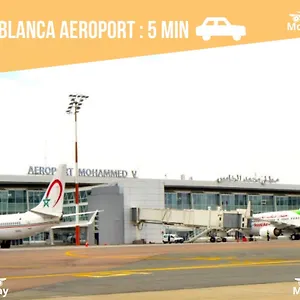 Apartment Airport Casablanca Free Wifi Modern Confort Calme Derroua